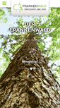 Mobile Screenshot of frankenwald-tourismus.de